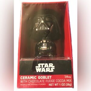 Star Wars Ceramic Goblet Darth Vader NIB NRFB